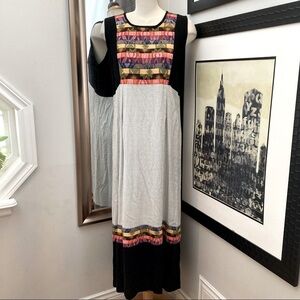 Endless options quilted maxi dress size large